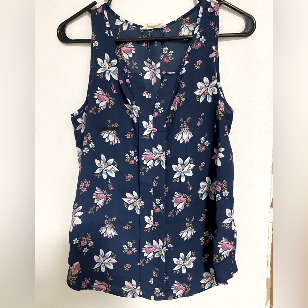 Pink Rose Small Floral Top